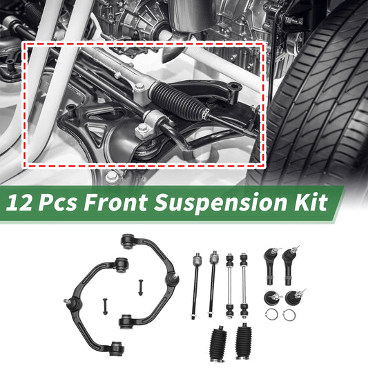 12 Pcs Front Upper Control Arms for Ford Ranger (1998–2011) No.K80052/K80054