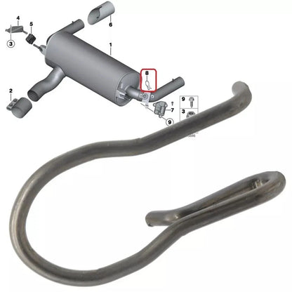 Exhaust Flap Control Valve Spring Clip for BMW