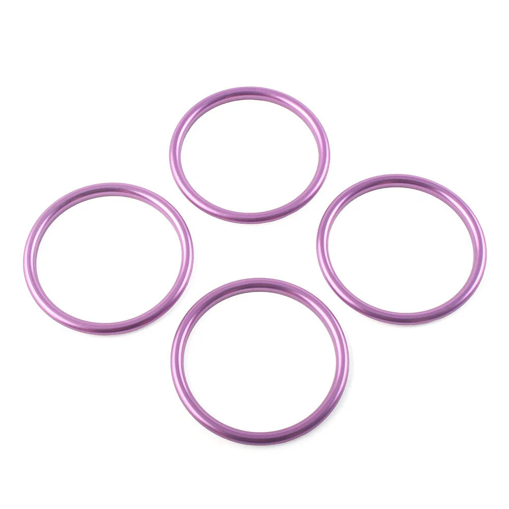 4 x Air Condition Vent Outlet Trim for Audi A1 S1 8X (2010-2018) Purple