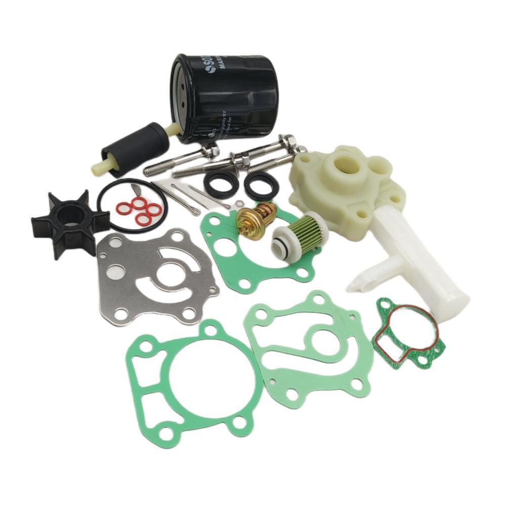 Maintenance Kit for Yamaha FT50G FT50J FT60D FT60G Outboard (Thermostat & Filter)