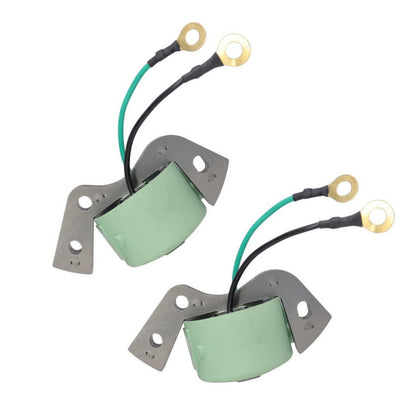 2X Ignition Coil for Johnson Evinrude Outboard (1.5–15 HP)