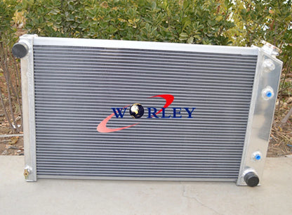 3-Row Aluminum Radiator for Chevy Camaro/Nova/Chevelle (1970–1981)