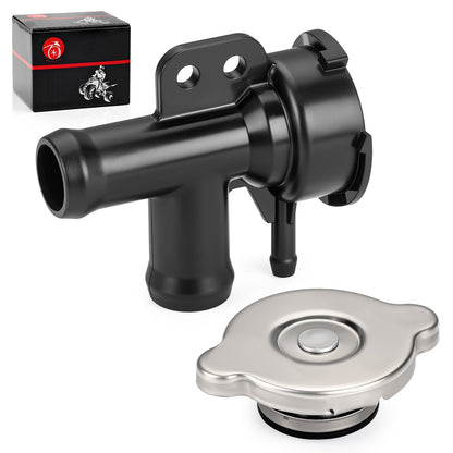 Remote Coolant Filler with Cap for Polaris Sportsman 400 500 ATP Magnum (2000–2006)