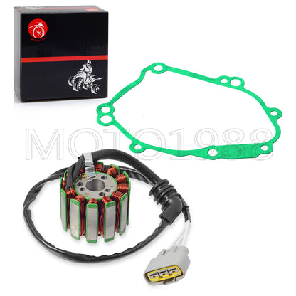 Magneto Stator & Gasket for Yamaha YZF-R1 FZ1 FZ8 FZS1 (2004–2016)