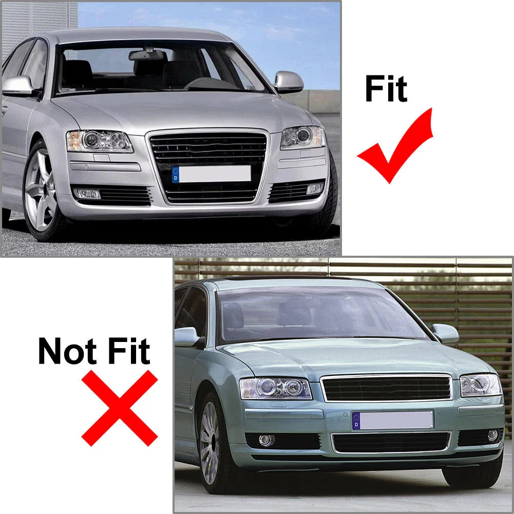 1x Transparent Headlight Lens Cover for Audi A8 D3 (2005-2010)