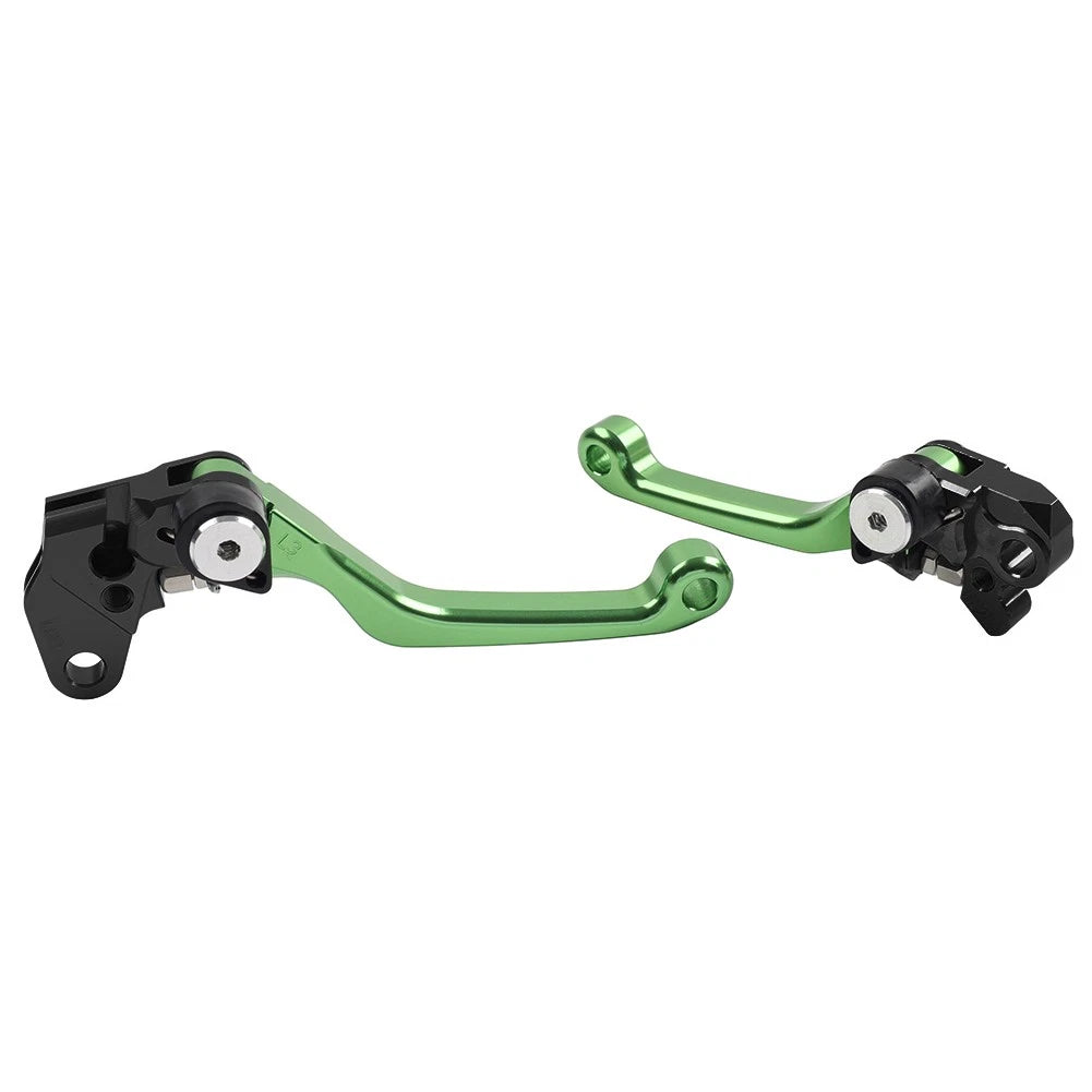 Pivot Brake Clutch Levers for Kawasaki KX65 KX85 KX100 KX125 KX250 (2001–2021)
