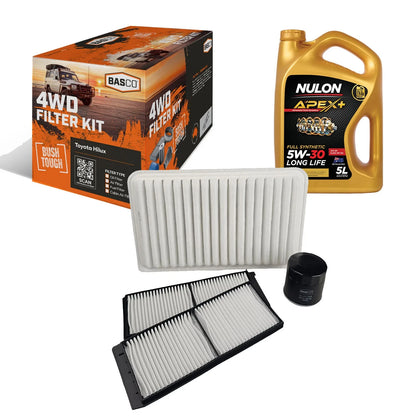 Oil Air Cabin Filter Kit for Mazda Mazda2 (2007–2014)