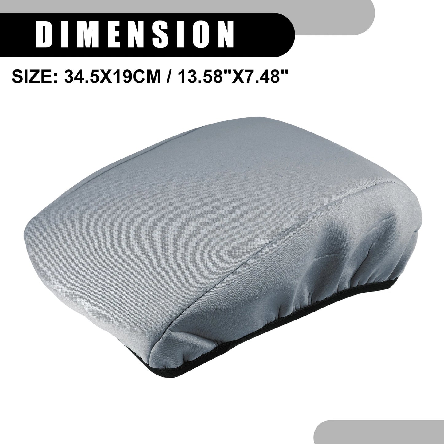 Center Console Armrest Cover for Ford Explorer (2020–2022) Gray