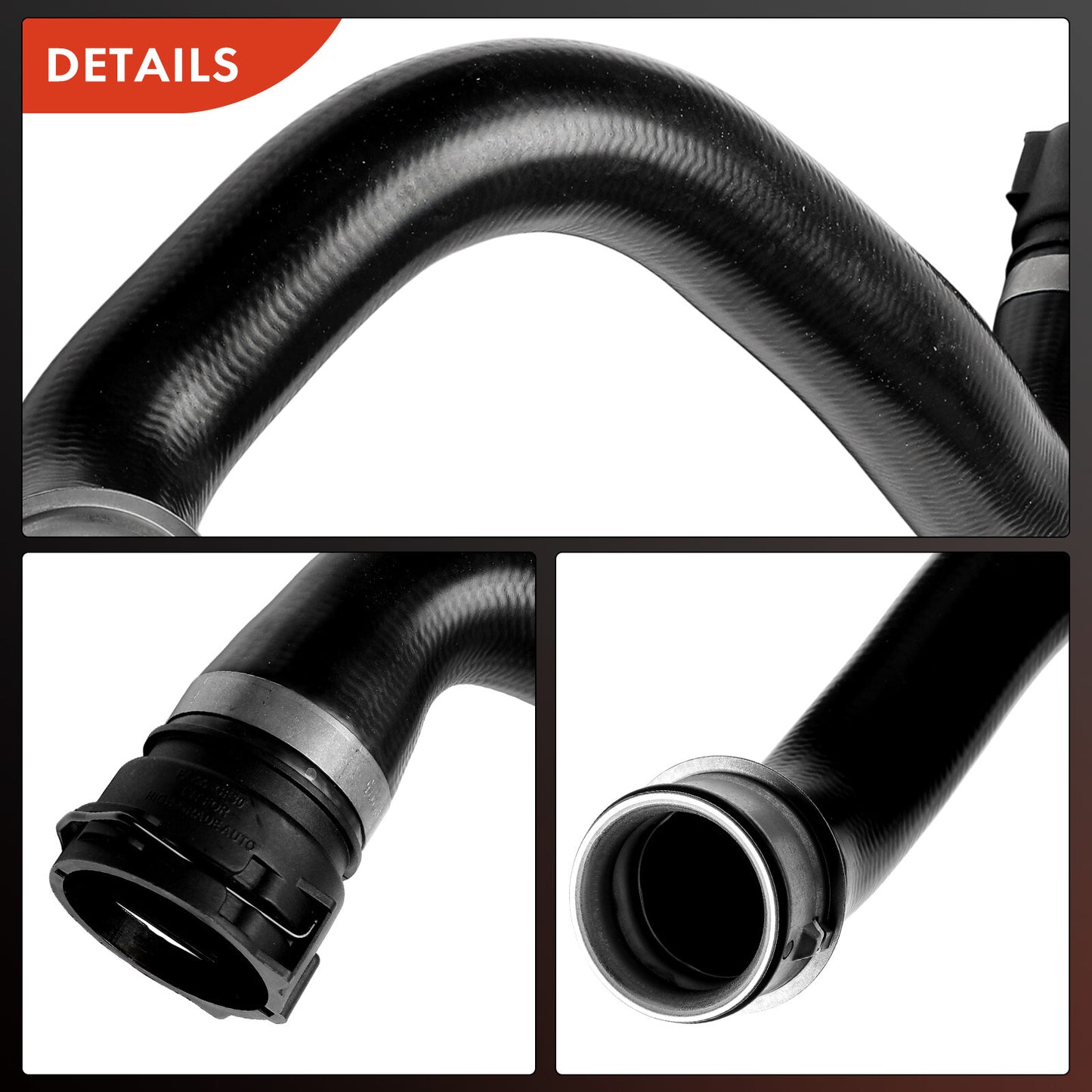 Upper Radiator Hose for Mercedes-Benz GL450 GLE350 GLE400 GLE550e GLS450 ML350 (2010–2020)