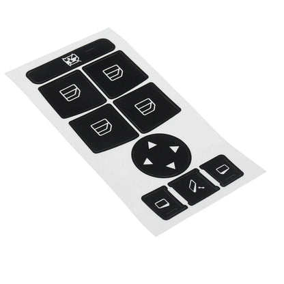 Auto Window Switch Button Repair Sticker Decal for Mercedes Benz (2007–2014)