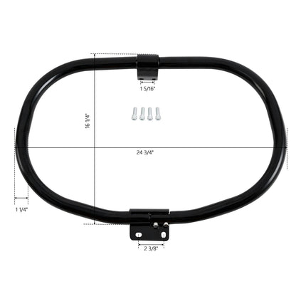 Detachable Engine Guard Crash Bar for Harley Sportster XR XL 883 1200 (14-22)