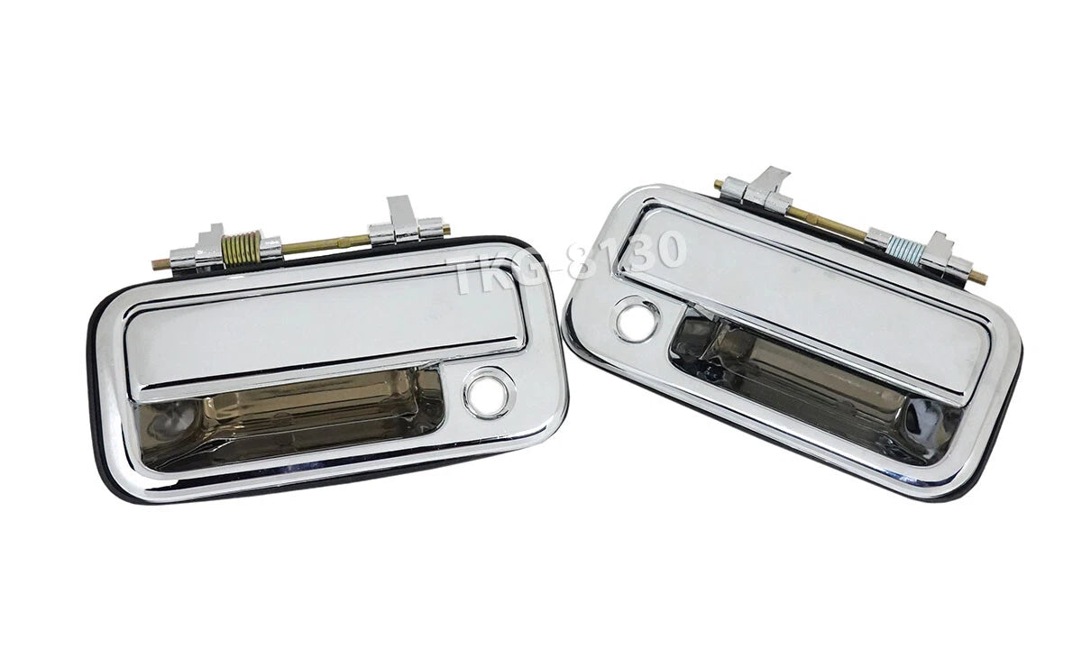 1 Pair Chrome Exterior Front Door Handle for Holden Rodeo (1989-1994)