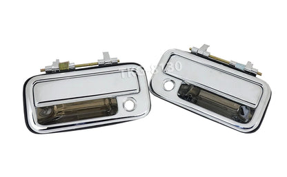 1 Pair Chrome Exterior Front Door Handle for Holden Rodeo (1989-1994)