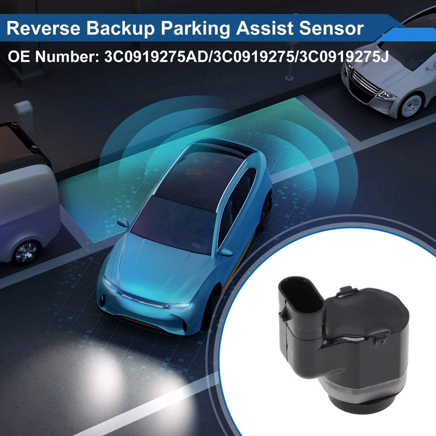 Reverse Backup Parking Sensor No.3C0919275AD for Volkswagen Passat B7 (2011–2015)