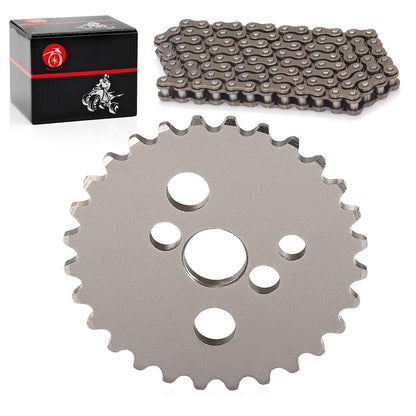 Cam Chain & Camshaft Sprocket for Honda XR80R CRF80F (2000–2009)
