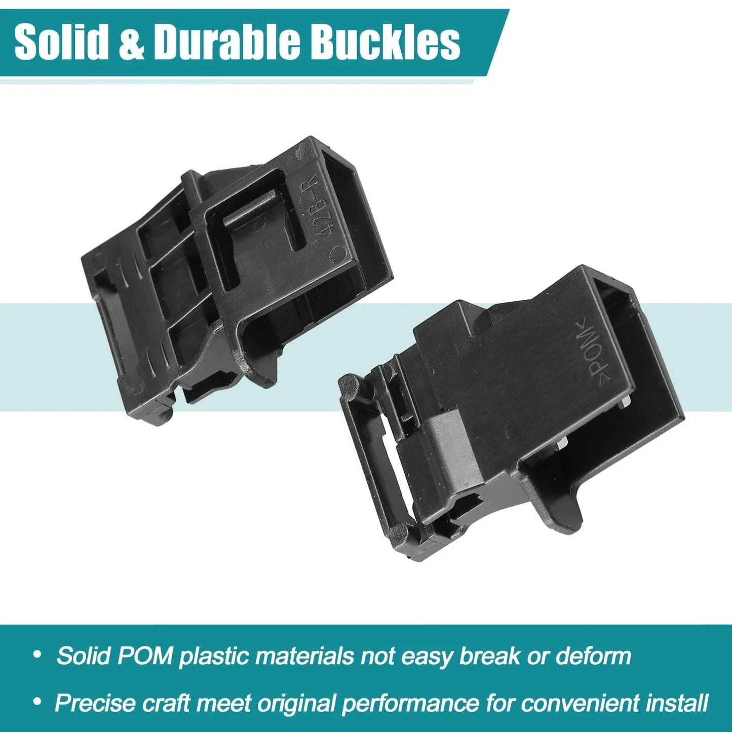 Sunroof Sun Visor Clips for Honda CR-V (2017-2021) - 2 x Fixed Buckle Shades