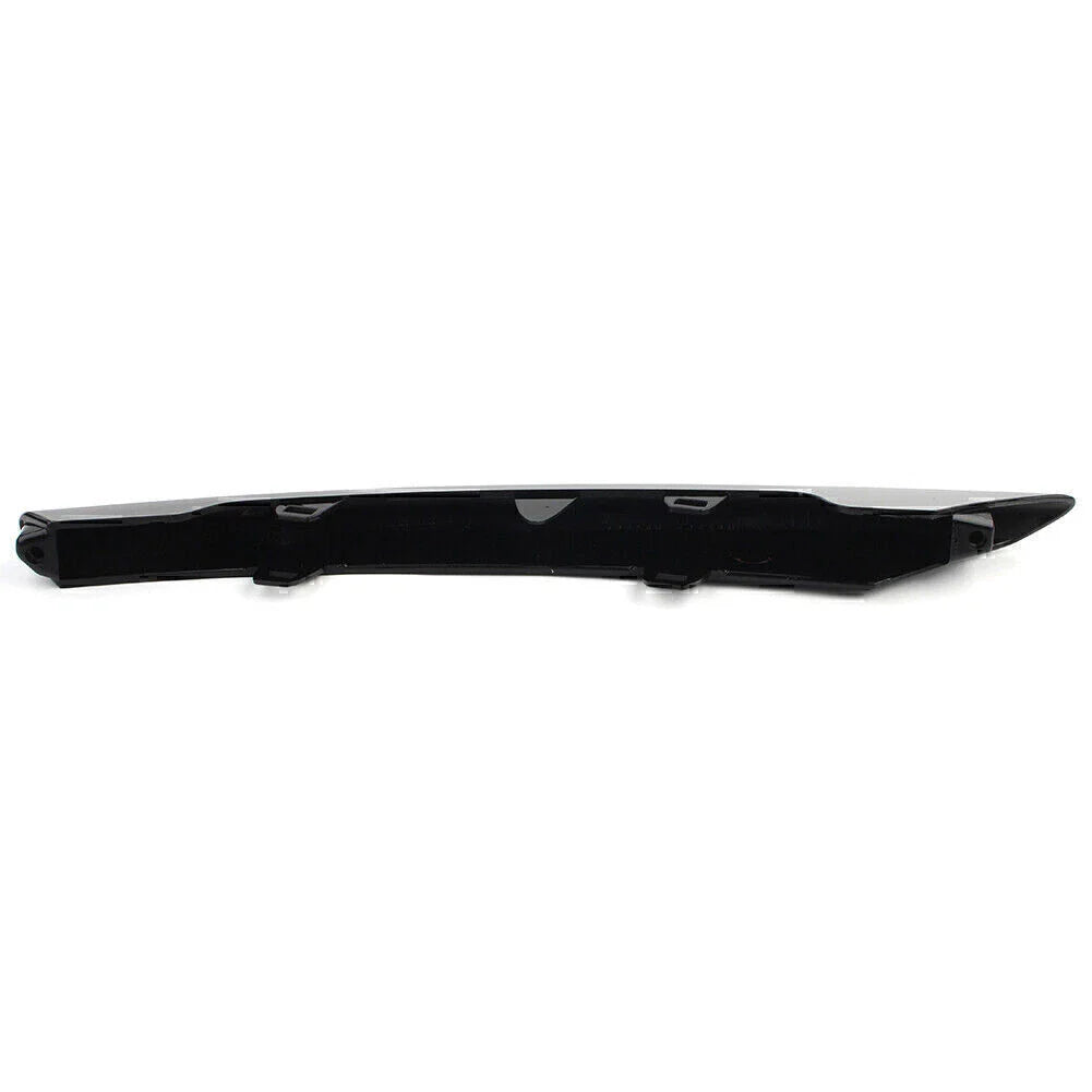 Gloss Black Front Right Grille Bumper Trim for Jaguar XJ (2010-2015)