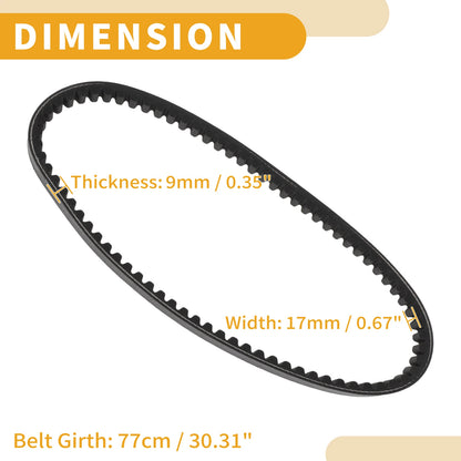 Drive Belt V-Belt No. 2760140B01/59011S003 for Suzuki LT80 (1987–2006)