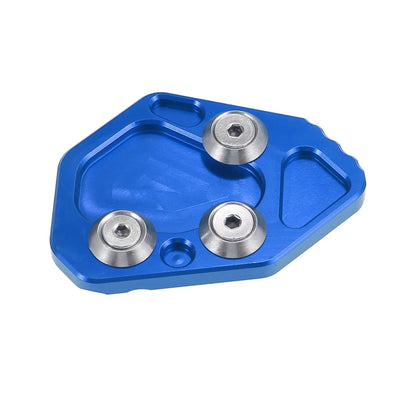 Kickstand Plate Pad Blue for BMW K1200S K1200R K1300S
