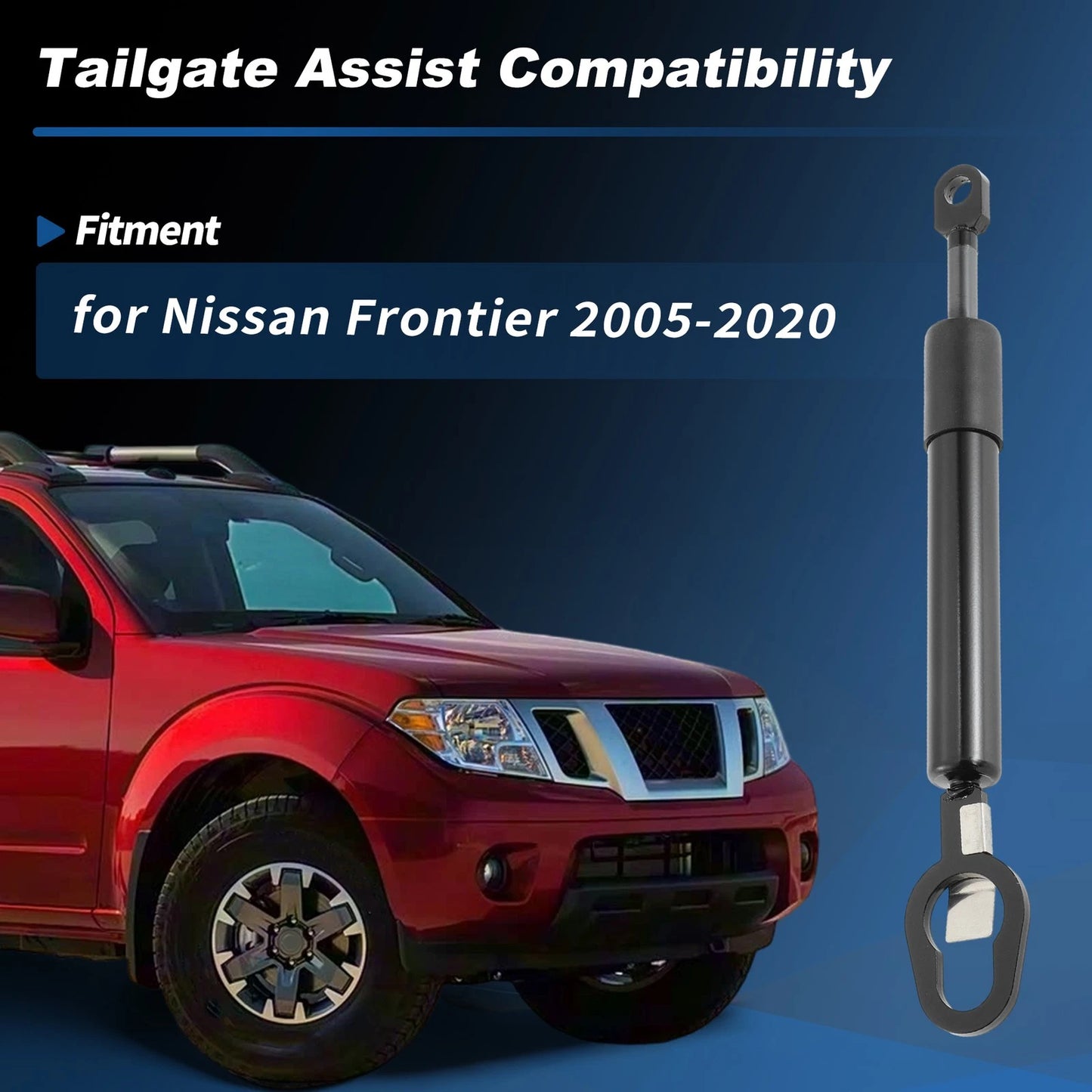Tailgate Assist Kit for Nissan Frontier (2005–2020) - Liftgate Shock