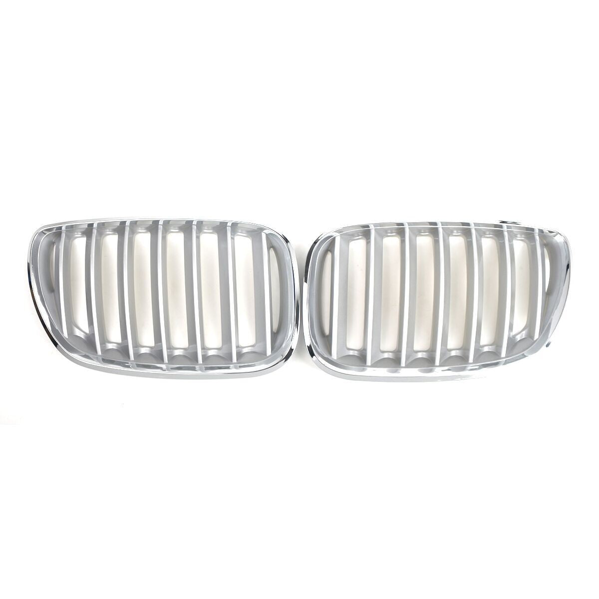 2X Chrome Front Bumper Grille for BMW X5 (2004–2006)