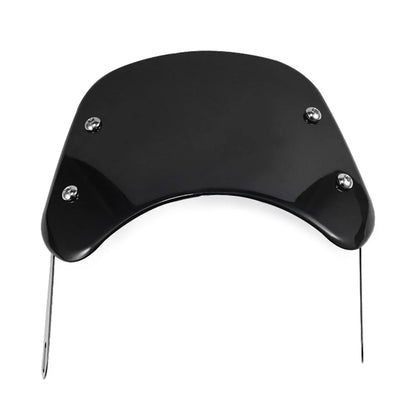 5-7'' Round Headlight Windscreen for Universal Fit Motor Black