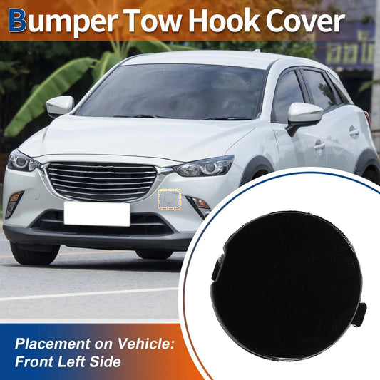 Tow Hook Cover for Mazda CX-3 (2016–2021) No.D10J50A12A Night Black