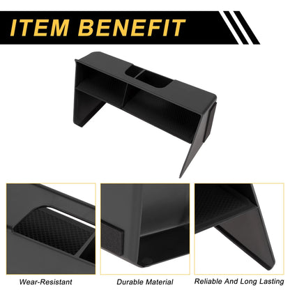 Center Console Armrest Organizer Tray for VW Golf 8 MK8 GTI GTD GTE (2020–2021)