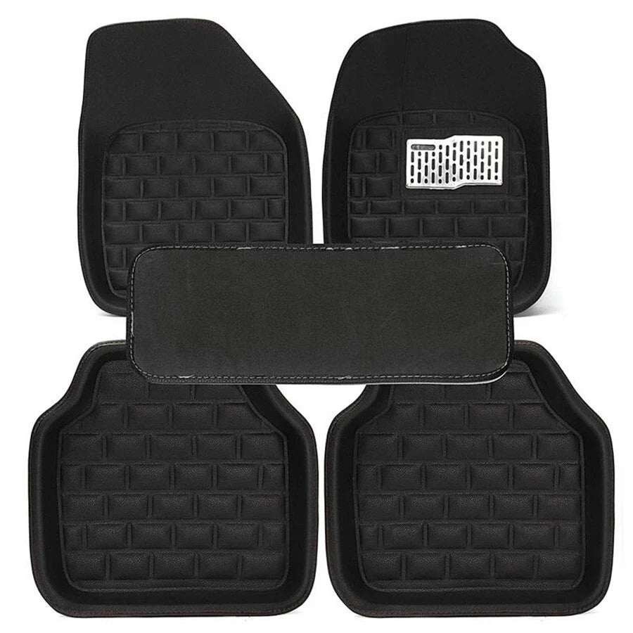 5PCS All Weather Rubber Car Floor Mats  (No Year Specified)