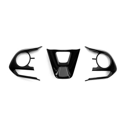 3X Steering Wheel Button Switch Cover Trim for Toyota Corolla (2019–2024)