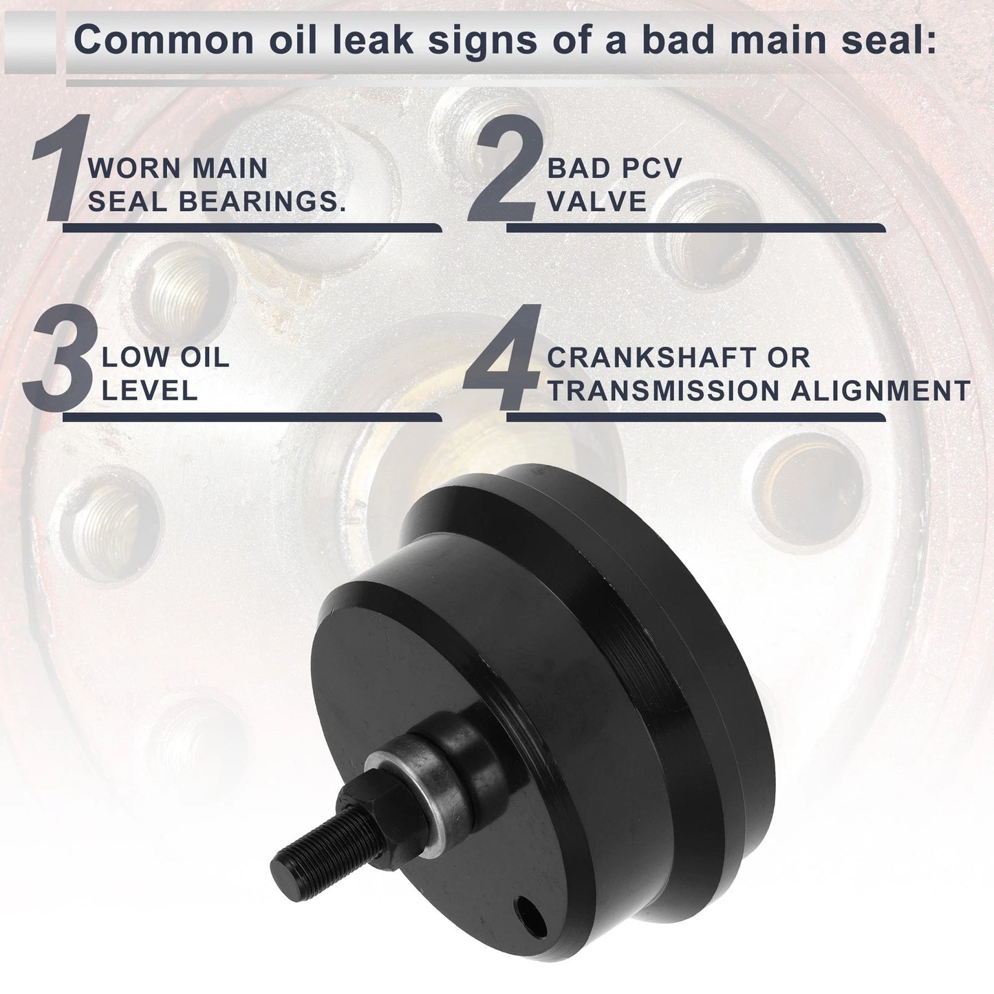 Rear Crankshaft Seal Installer Tool for Ford Super Duty F-650 (2016–2021)