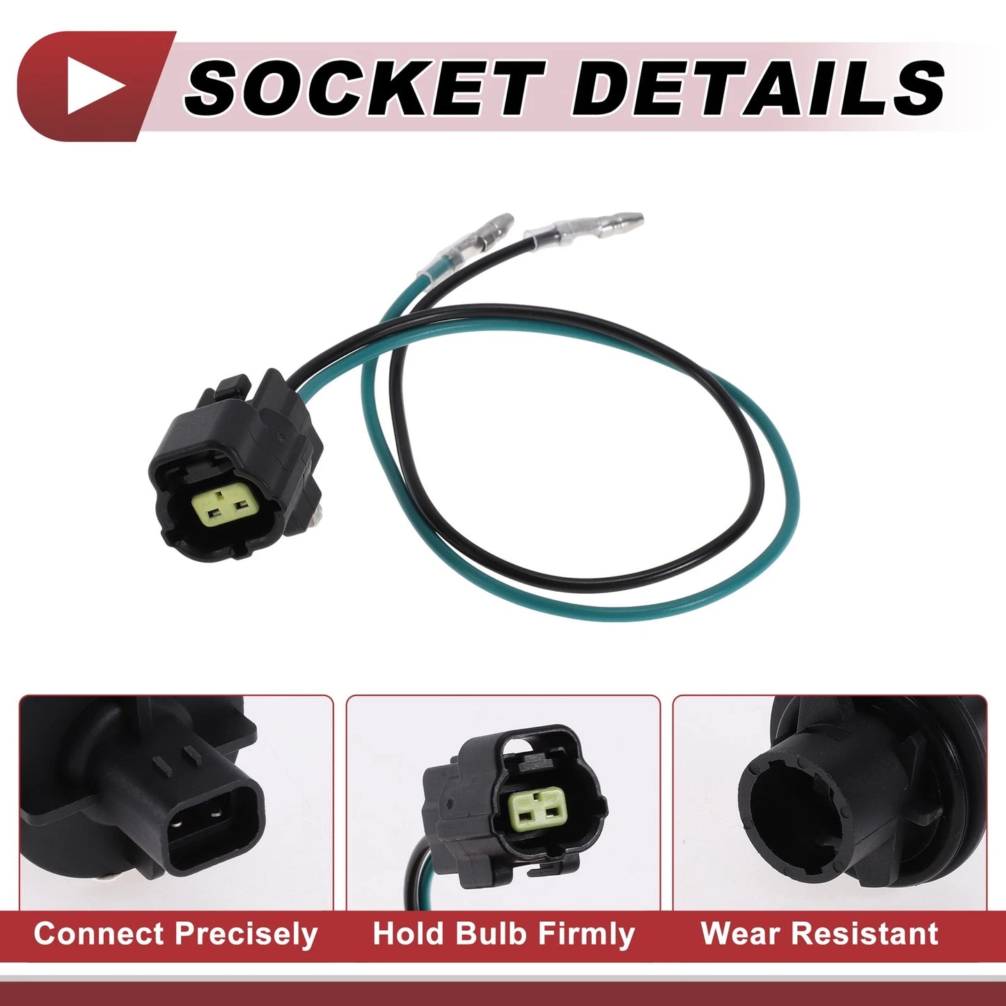 Turn Signal Light Socket Wiring for Land Rover Defender (1990–2016) No.XBP100180