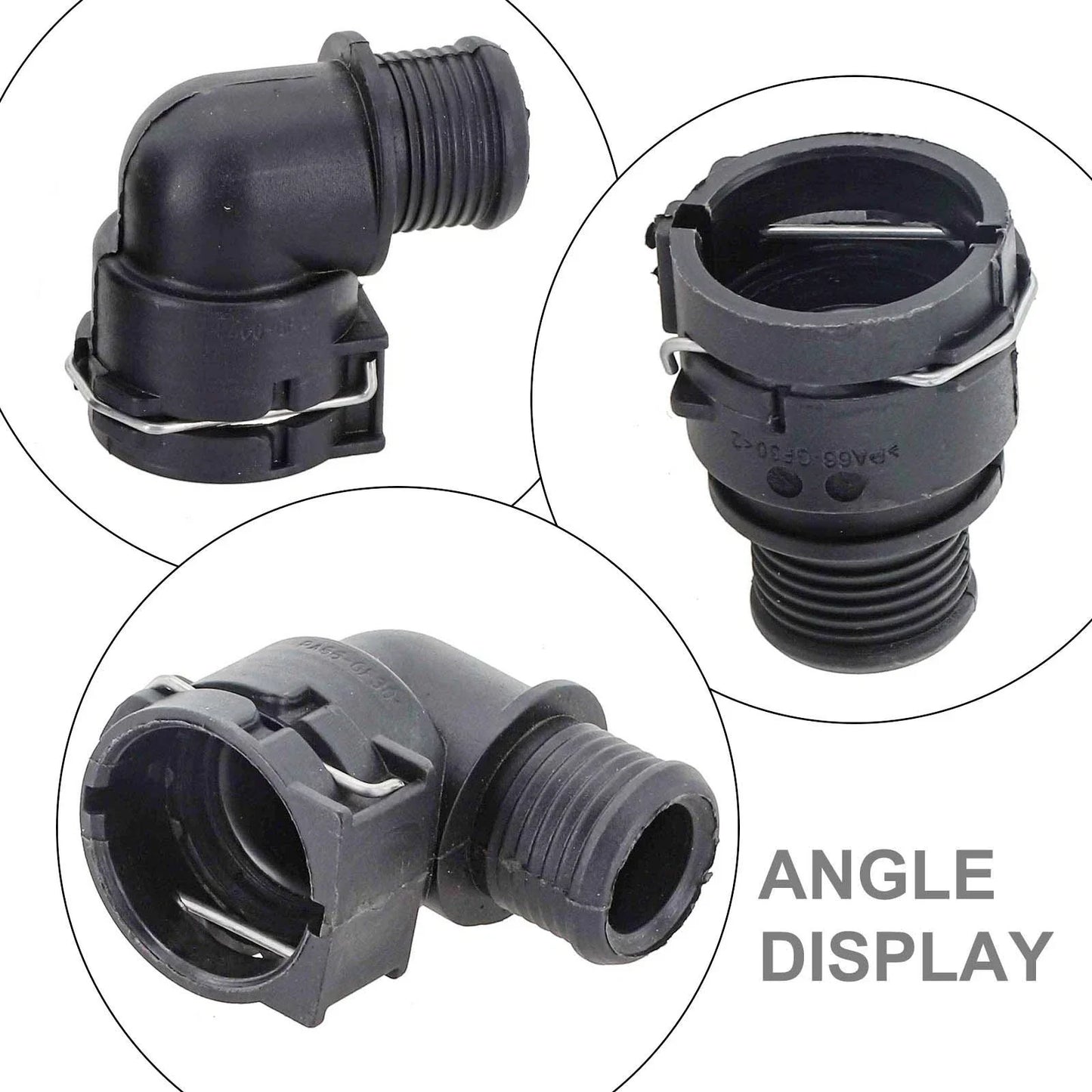 Heater Hose Fitting Straight & Elbow for Matrix Inlet Hose
