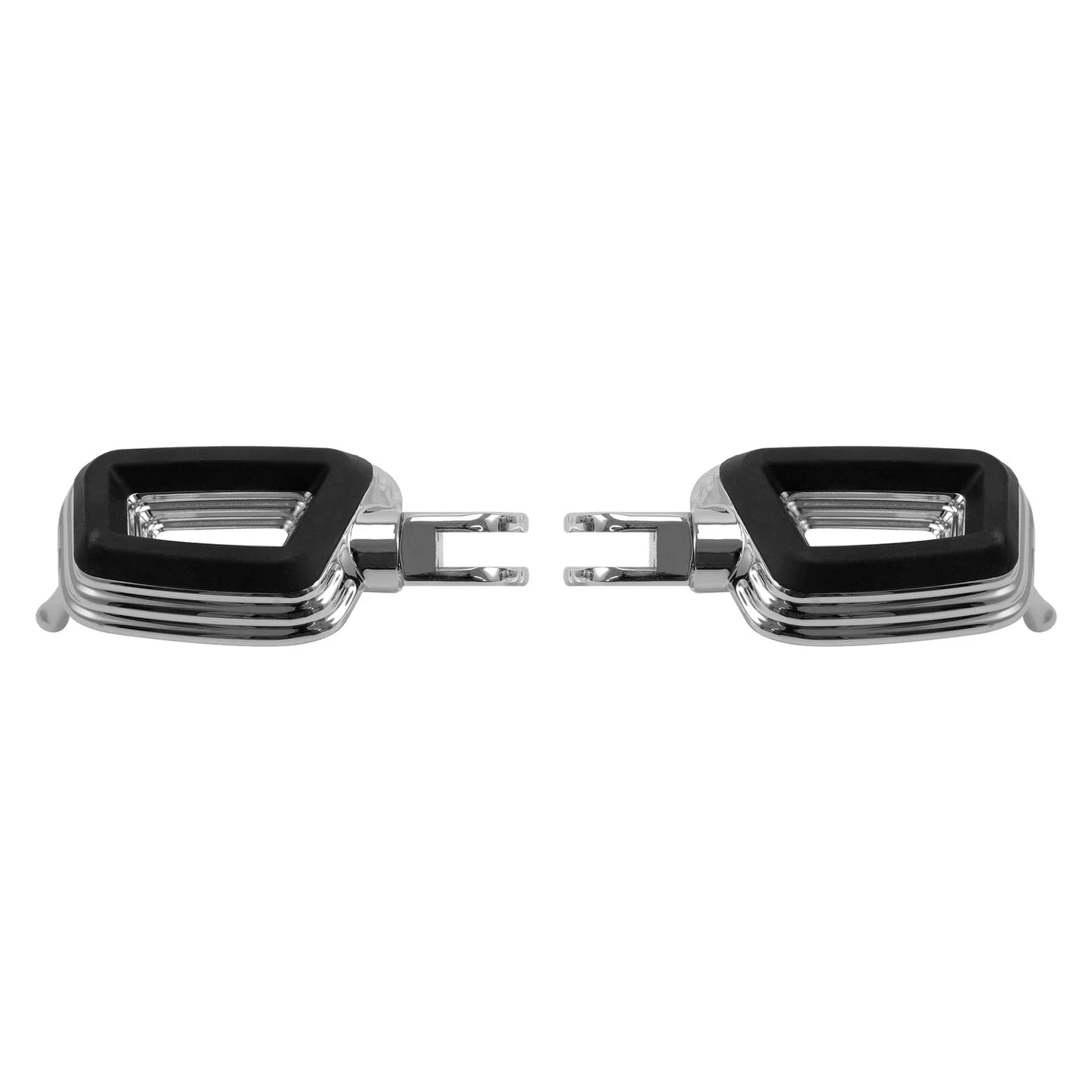 Chrome Driver Footpegs for Harley Softail Low Rider S (2018-2025)