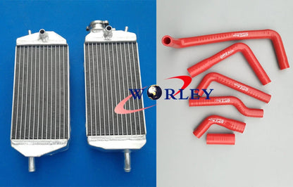Aluminum Radiator and Hose for Gas Gas MX/SM/EC 125/200/250/300 (2007–2013)