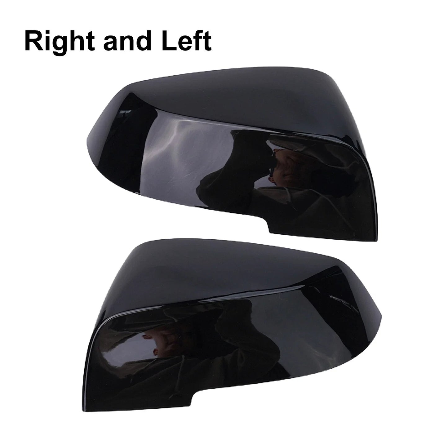Gloss Black Rear Wing Mirror Cover Cap for BMW F20/F21/F22/F30/F32/F36/F87