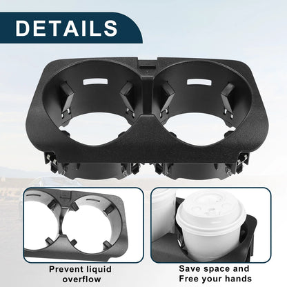 Cup Holder for Mercedes Benz W463 (2019–2023) No.A2056800691 Black