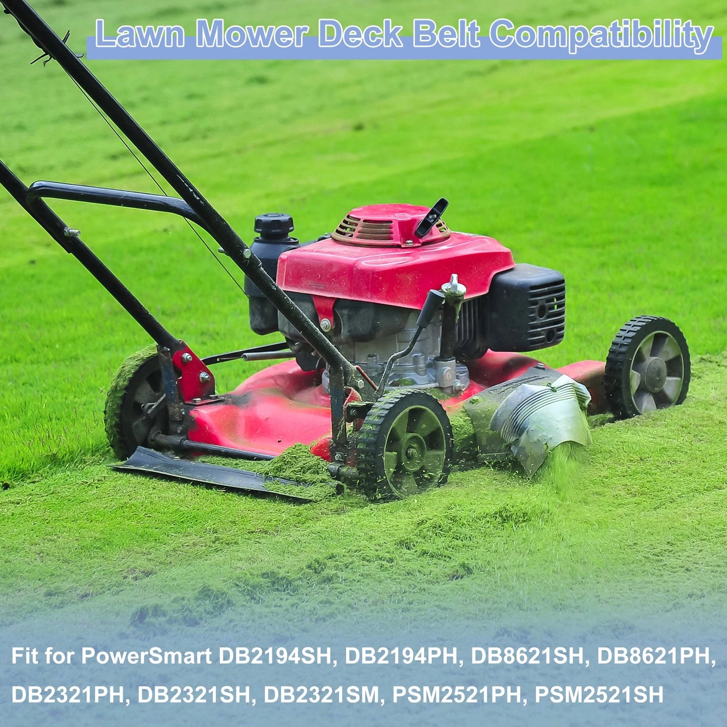 Lawn Mower Deck Belt for PowerSmart DB2194SH DB2194PH (No.302040092)