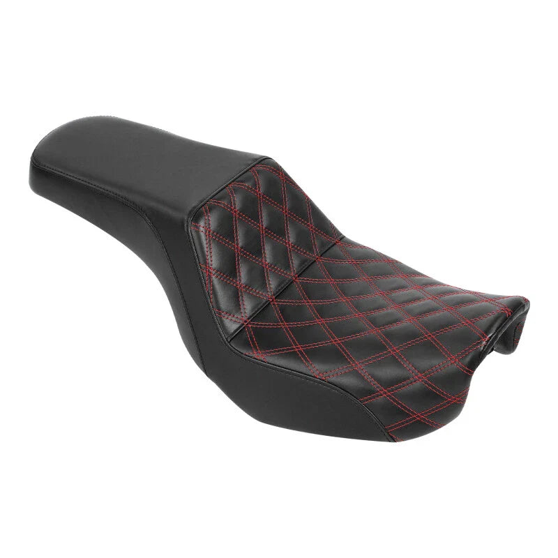 Driver Passenger Seat for Harley Dyna Fat Bob FXDF Low Rider FXDL (2006-2017)