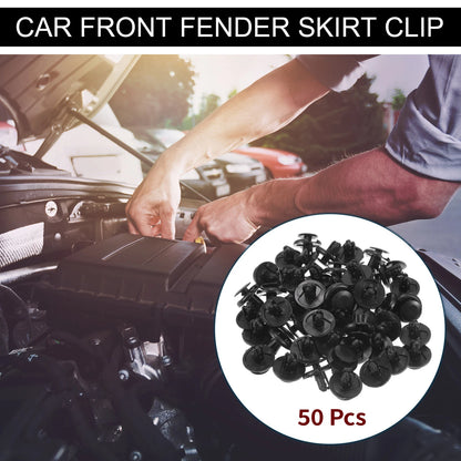Set of 50 Front Fender Skirt Clips for Toyota Sienna, Camry (1998–2020)