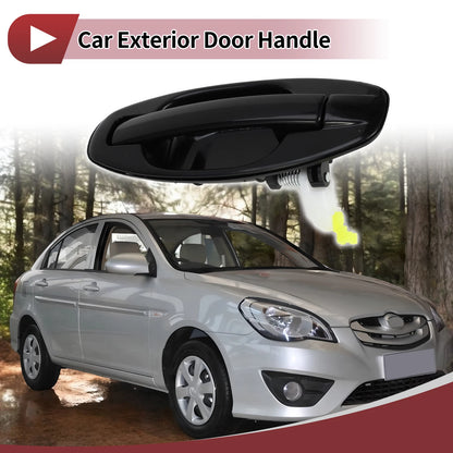 Exterior Door Handle for Hyundai Santa Fe (2013–2018) Rear Right No. 8265026000 Black