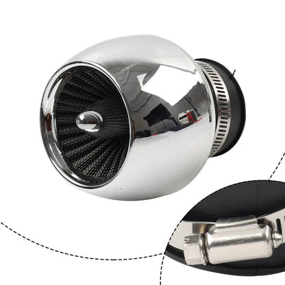 28MM 35MM 42MM 48MM Air Filter for ATV Pit Dirt Bike Quad Silver