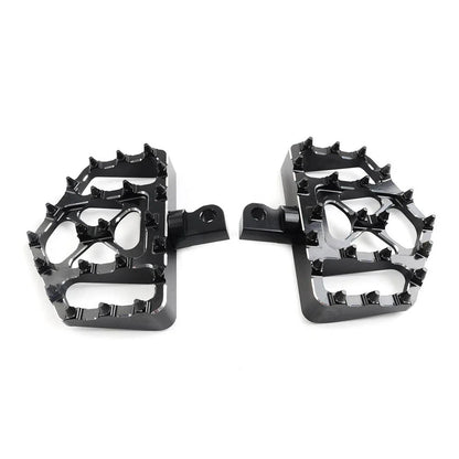 Wide Red Foot Pegs for Harley Touring Sportster Softail Dyna