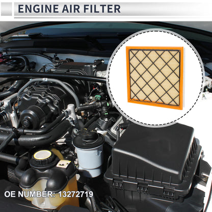 Car Engine Air Filter No. 13272719 for Chevrolet Cruze (2011–2016)