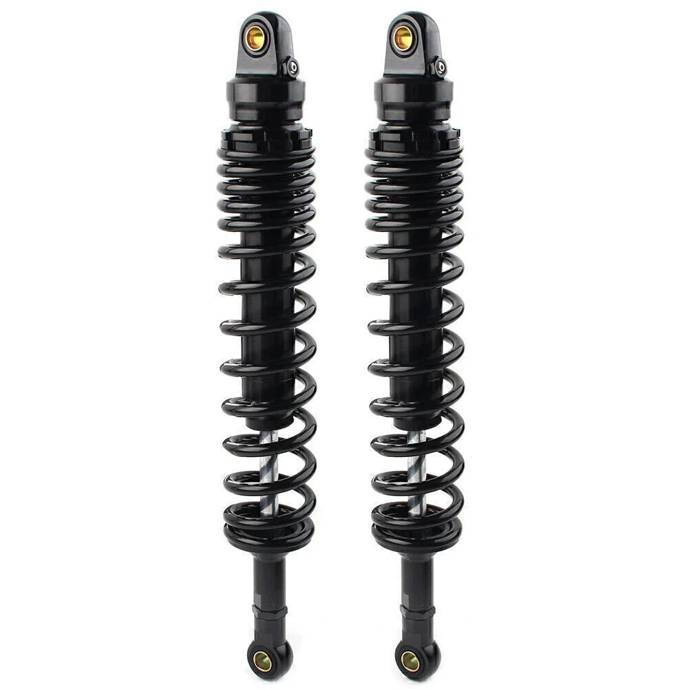 Adjustable 420MM Rear Suspension Air Damper for Yamaha Suzuki Honda ATV Black