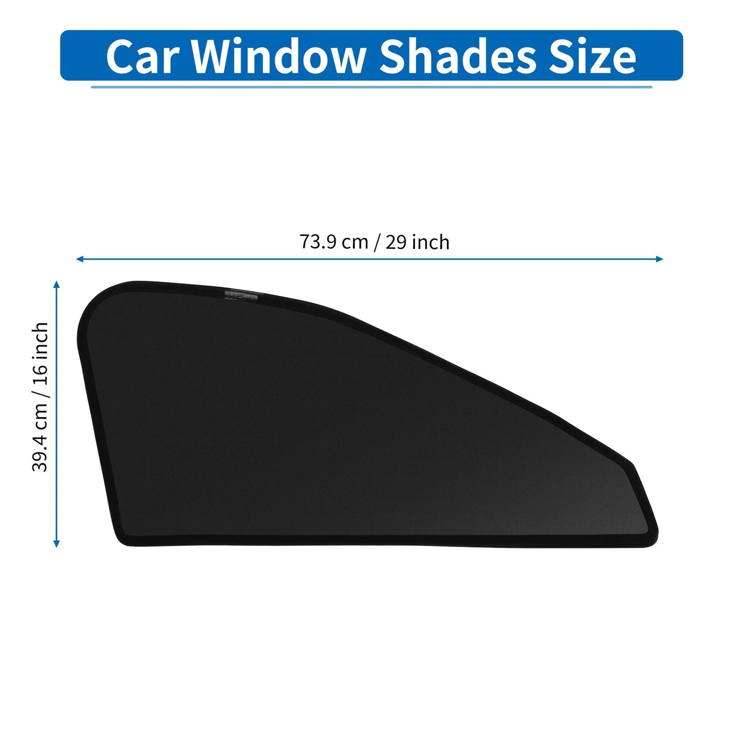 Car Window Cover for Mazda CX-5 (2017–2023) KFEP/KF5P/KF2P Net Black