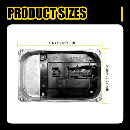 Left Headlight Control LED Module for Mercedes W205 W253 W247 (2019–2022)