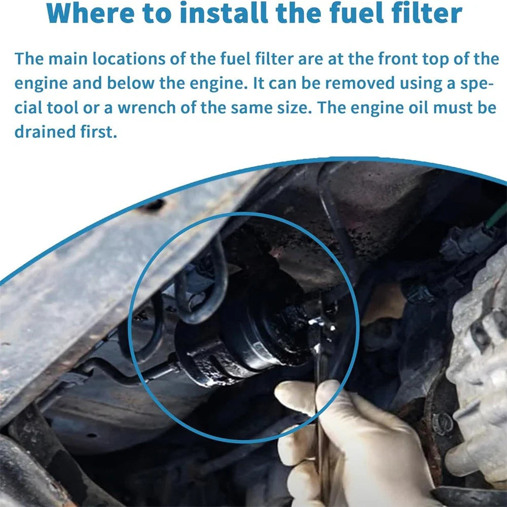 Fuel Filter for Toyota Tacoma, 4Runner, T100 (1995-2004, 1996-2002)