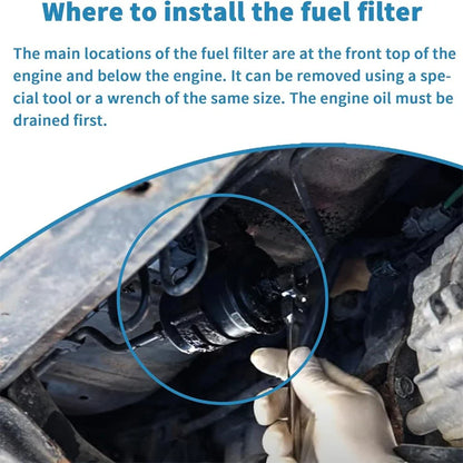 Fuel Filter for Toyota Tacoma, 4Runner, T100 (1995-2004, 1996-2002)
