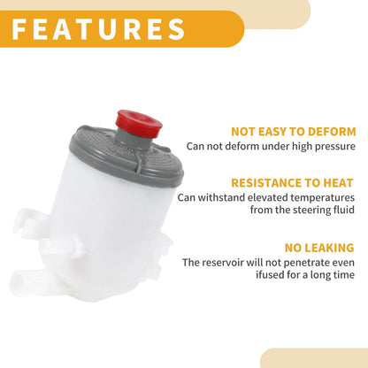 Power Steering Reservoir for Honda CR-V (2007–2011) Plastic White